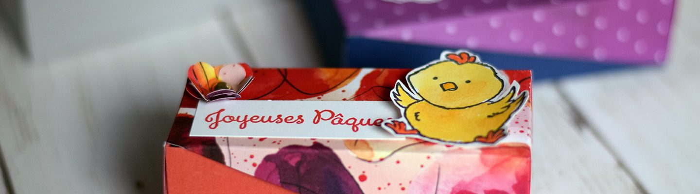 Boite triangle paques 
