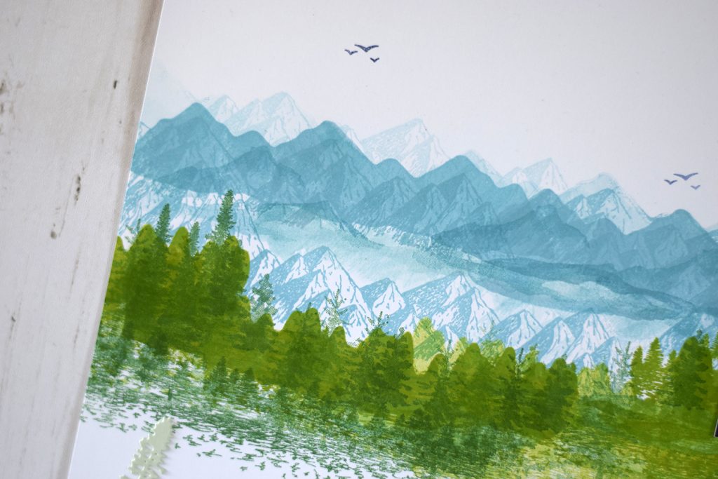 page scrapbooking paysage montagne 4
