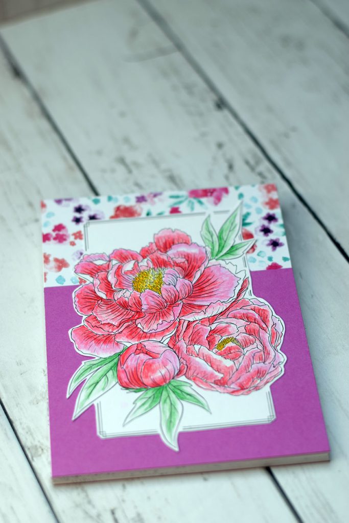 carnet de coloriage aquarelle ou feutre a alcool 1