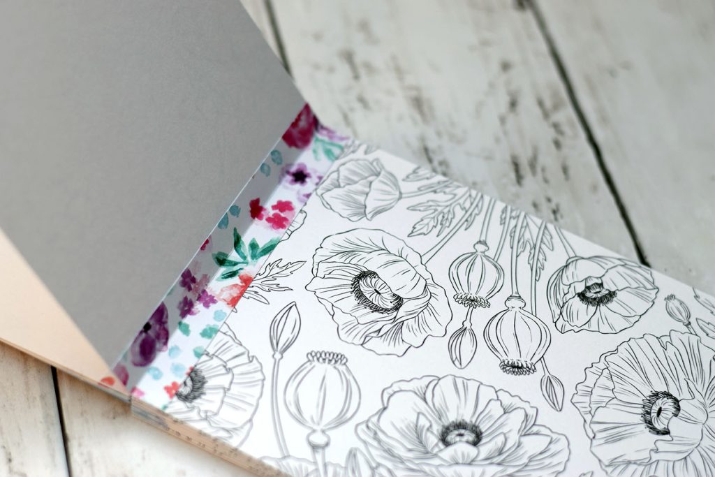 carnet de coloriage aquarelle ou feutre a alcool 4