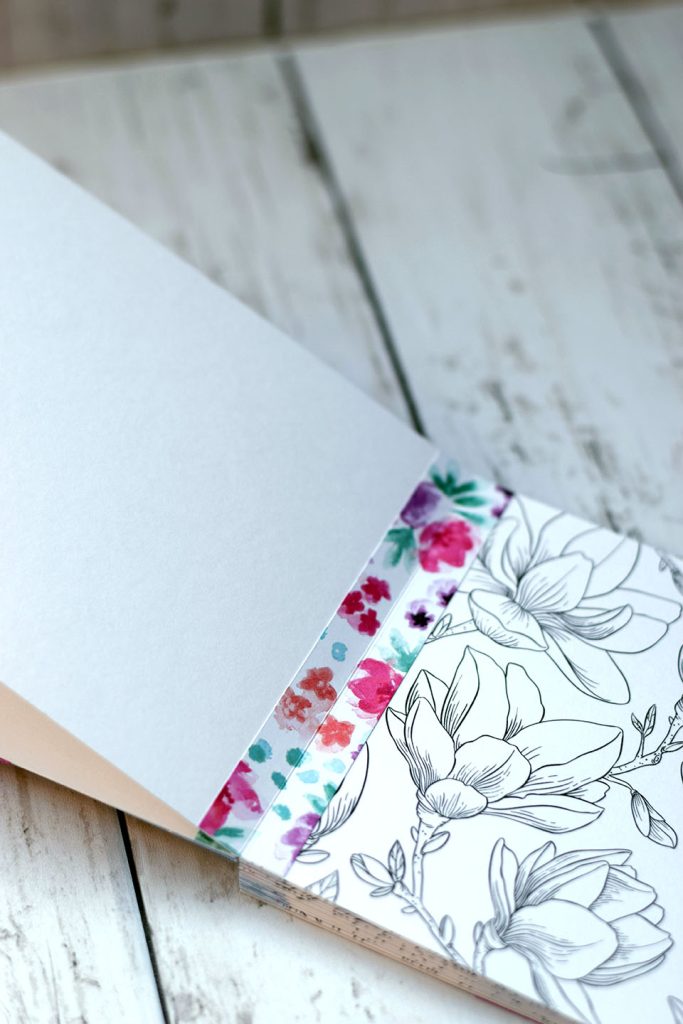 carnet de coloriage aquarelle ou feutre a alcool 5