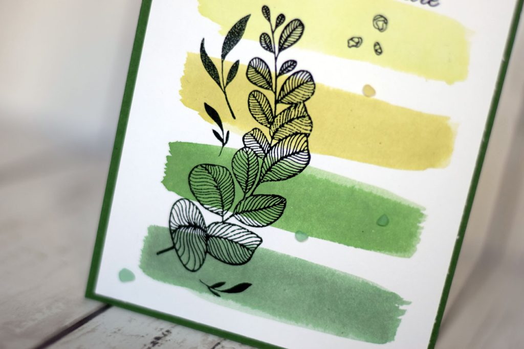 carte bande de couleur aquarelle 1
