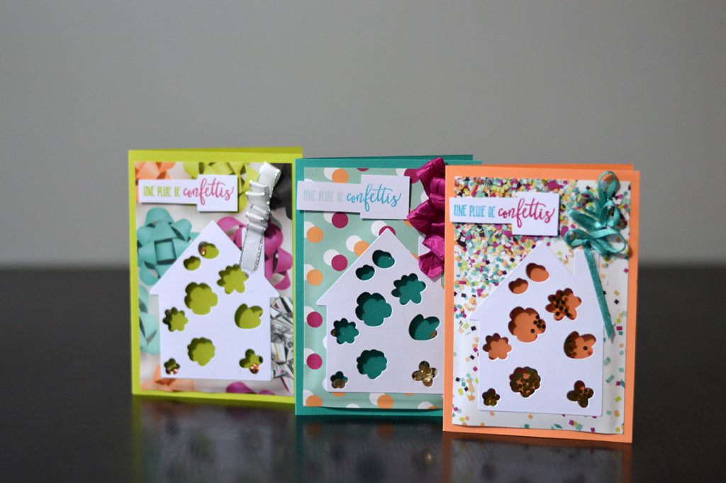 carte shaker anniversaire 1