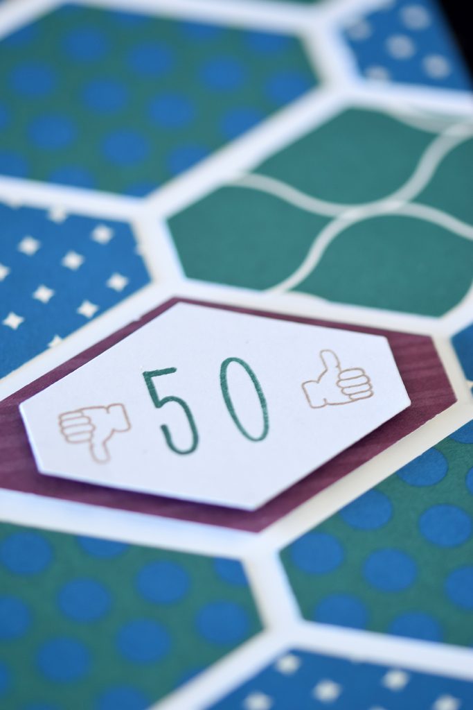 carte hexagone anniversaire 1