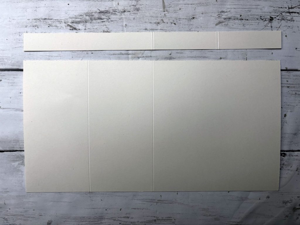 tutoriel pas à pas carte au pliage simple 1