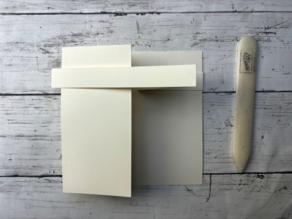 tutoriel pas à pas carte au pliage simple 2