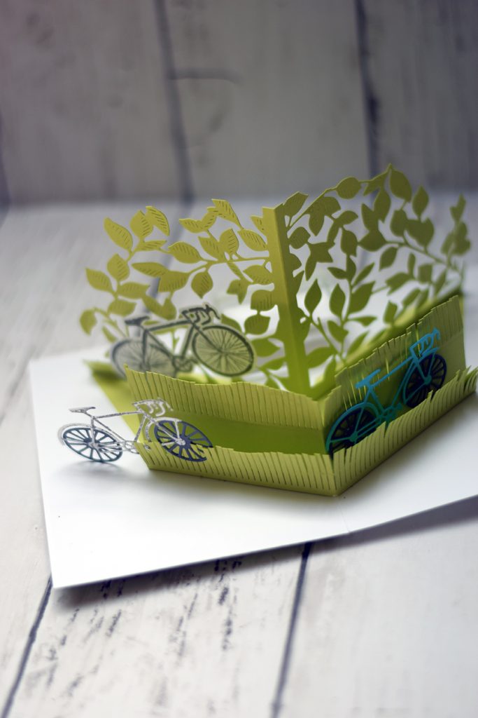 carte popup pli en v les roues de aventure 9