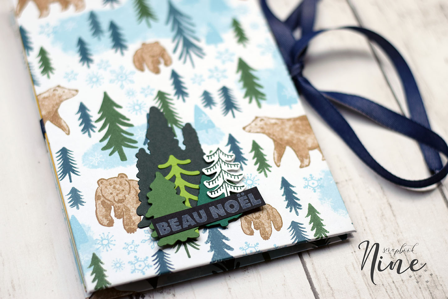 Mini-album comme un carnet de voyage