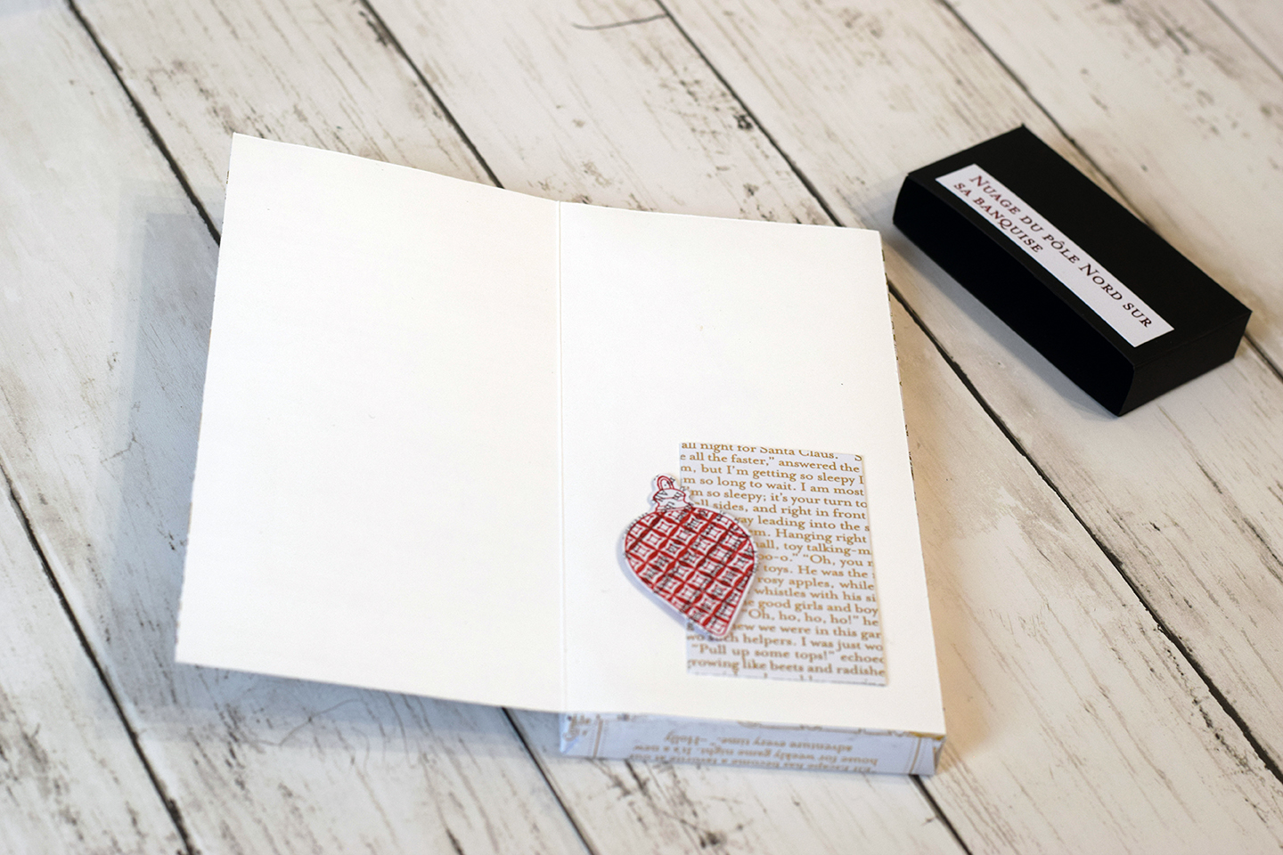 emballage chocolat paques fait main scrapbooking