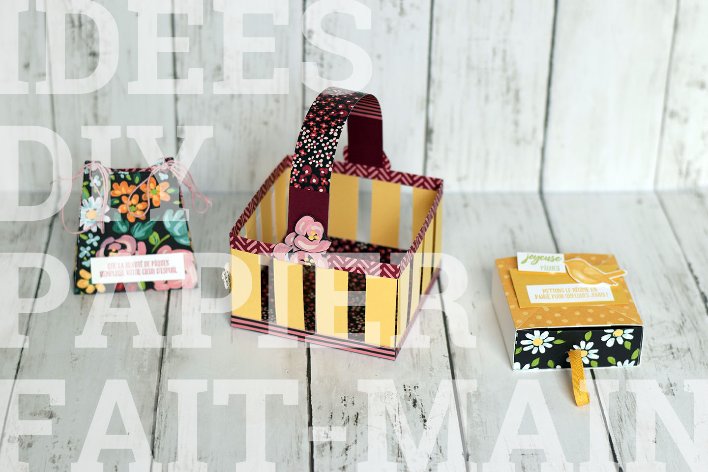 DIY Pâques : 4 idées de boîtes et paniers pour offrir des chocolats