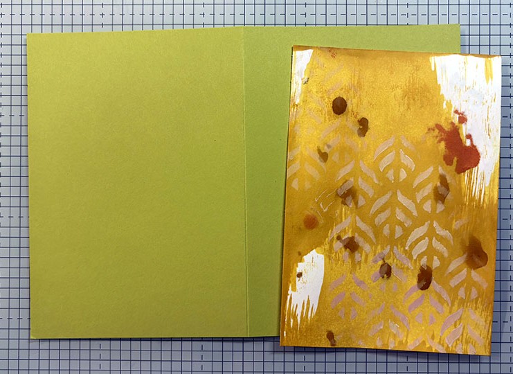 Étape 2 carte popup plateforme - découpes du mécanisme blanc 14x8 cm et de la plateforme 14,5x7 cm