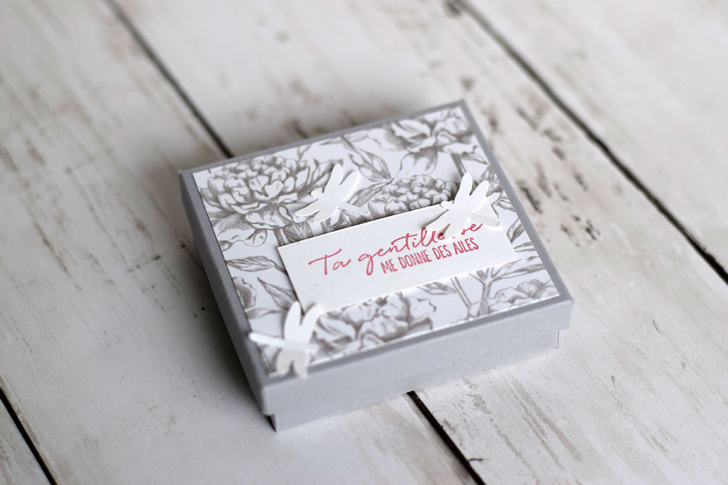 fabriquer une boîte en papier sur mesure étape 1