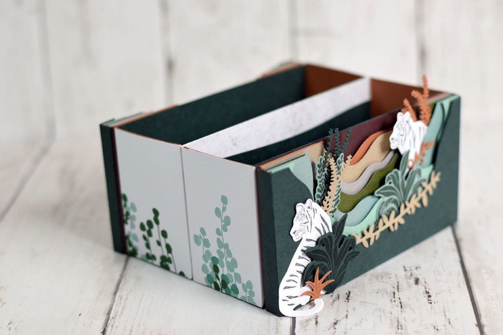 boite diorama felin 6