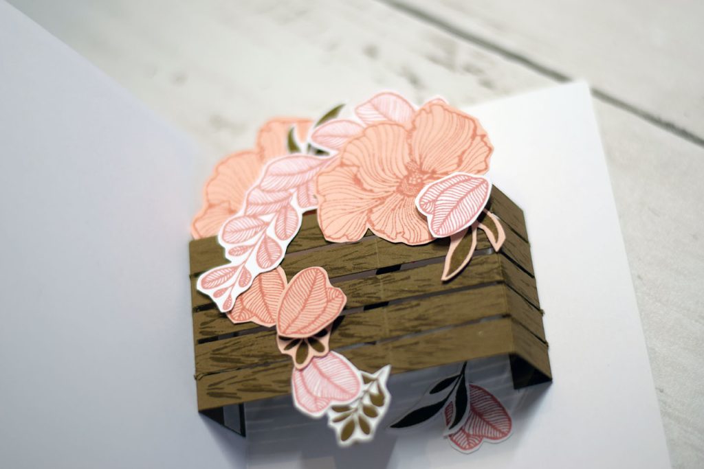 carte je fais une creation de émilie popup fleurie 4