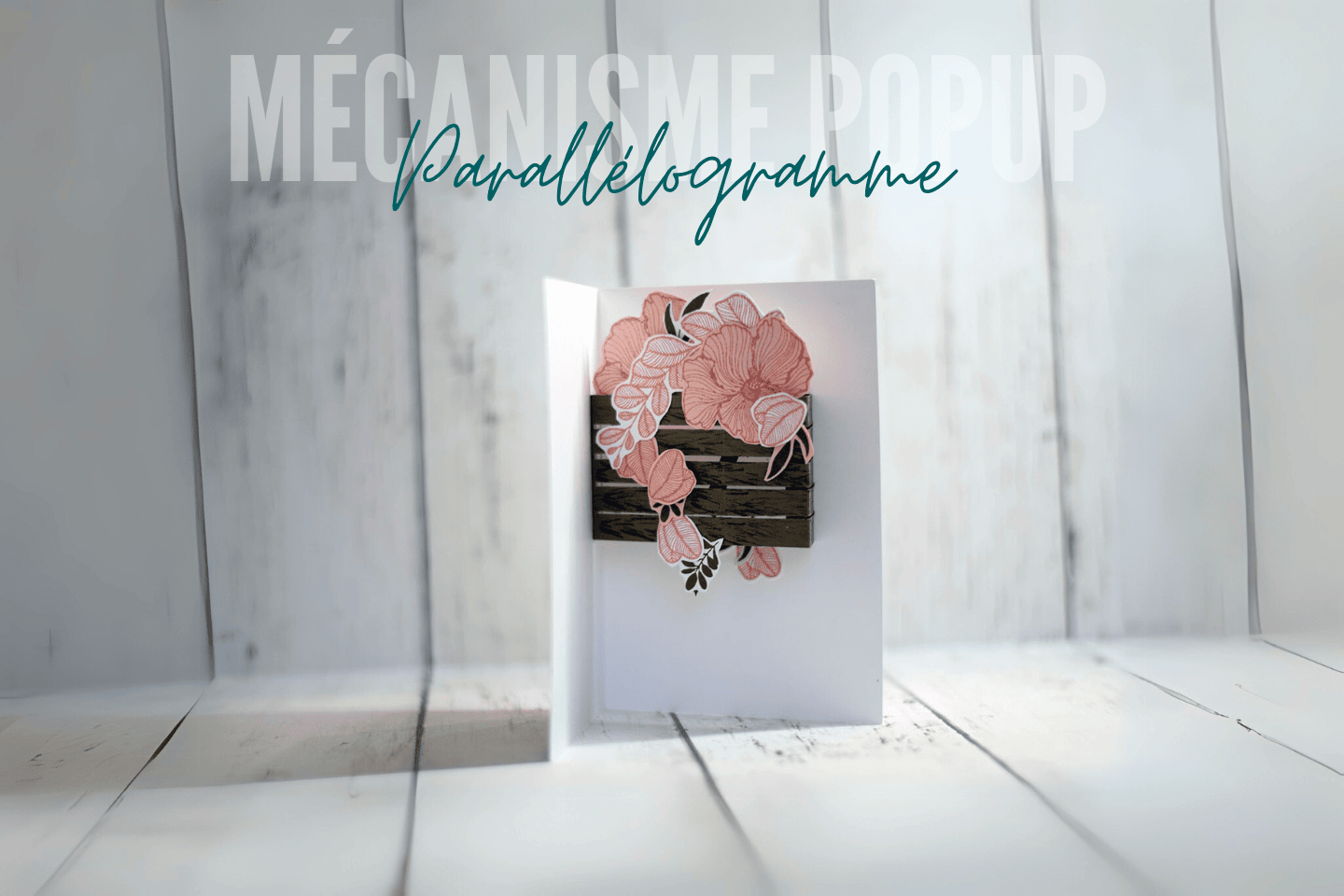 Mécanisme popup : parallélogramme