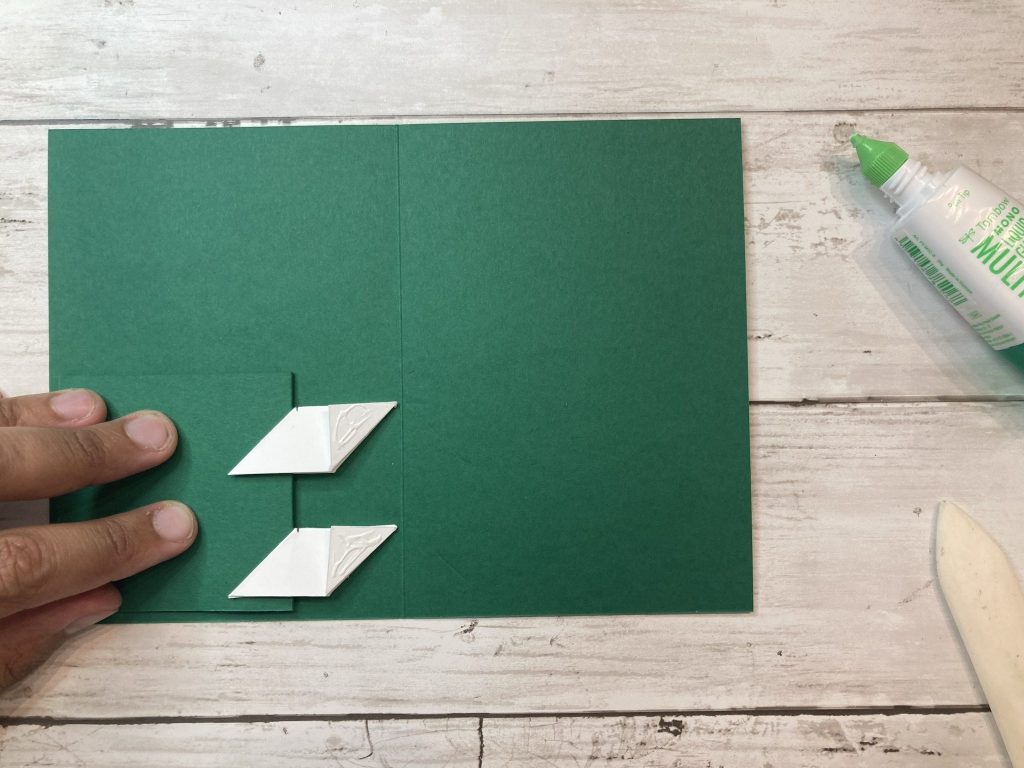 carte popup double pingouin 15