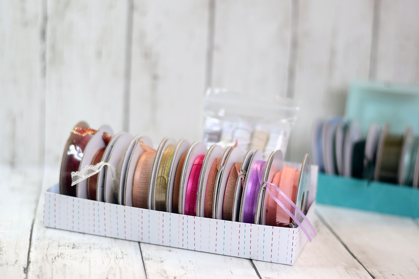 Astuce pour ranger les rubans de scrapbooking sans les emmêler