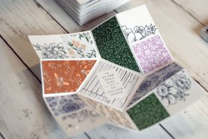 Carte origami « pliage malin »