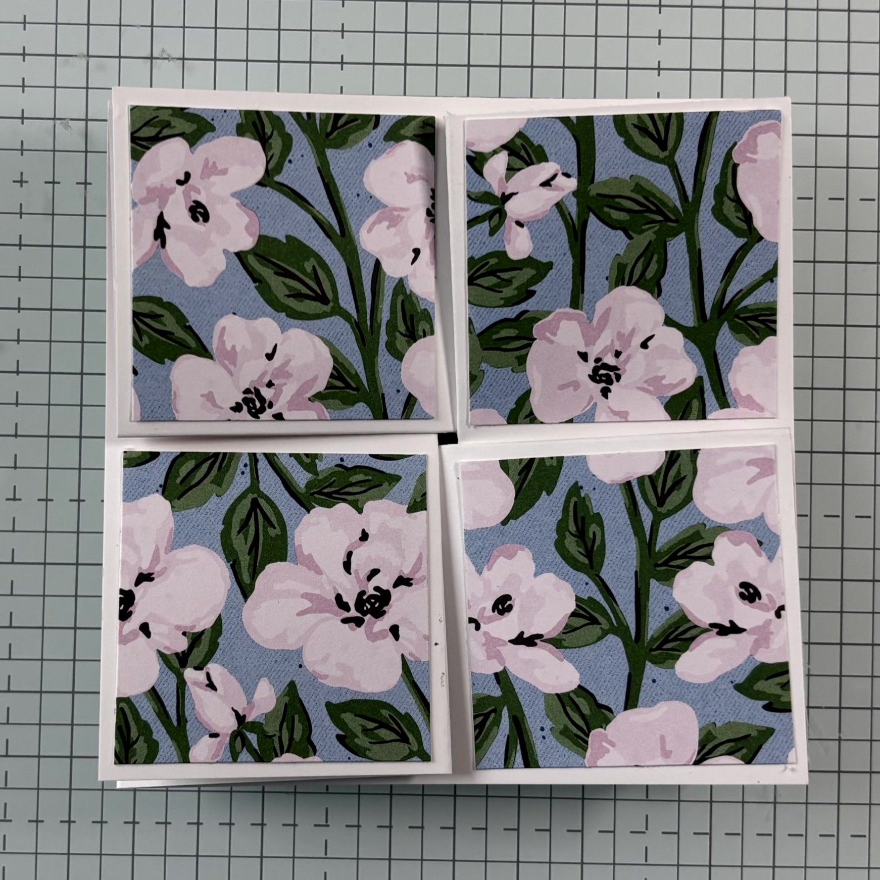 Carte origami fermée
