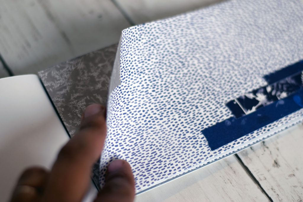 kit mini album impression solaire pli origami 11