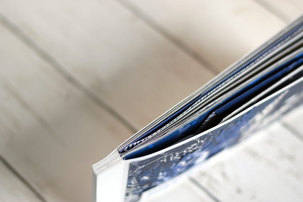 kit mini album impression solaire pli origami 18