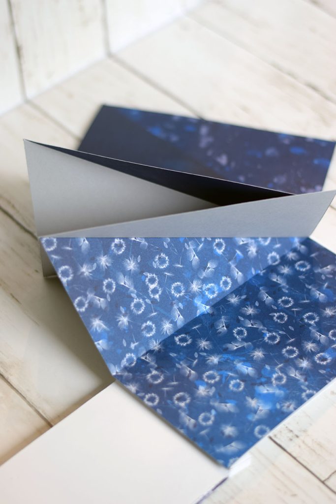 kit mini album impression solaire pli origami 3