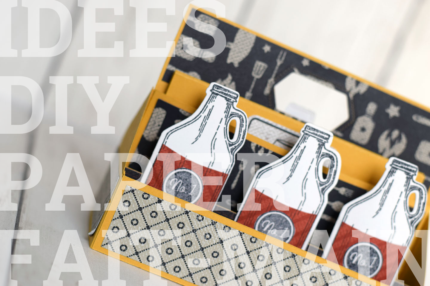 Carte anniversaire homme DIY : tutos et idées scrapbooking pour le faire craquer