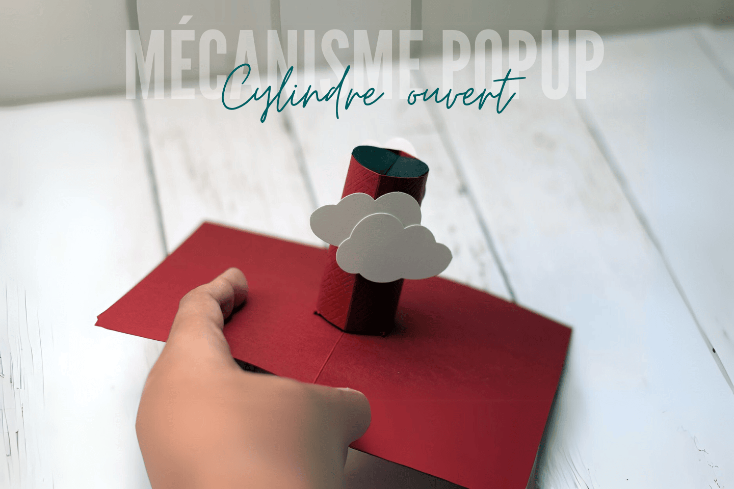 Mécanisme popup : cylindre ouvert