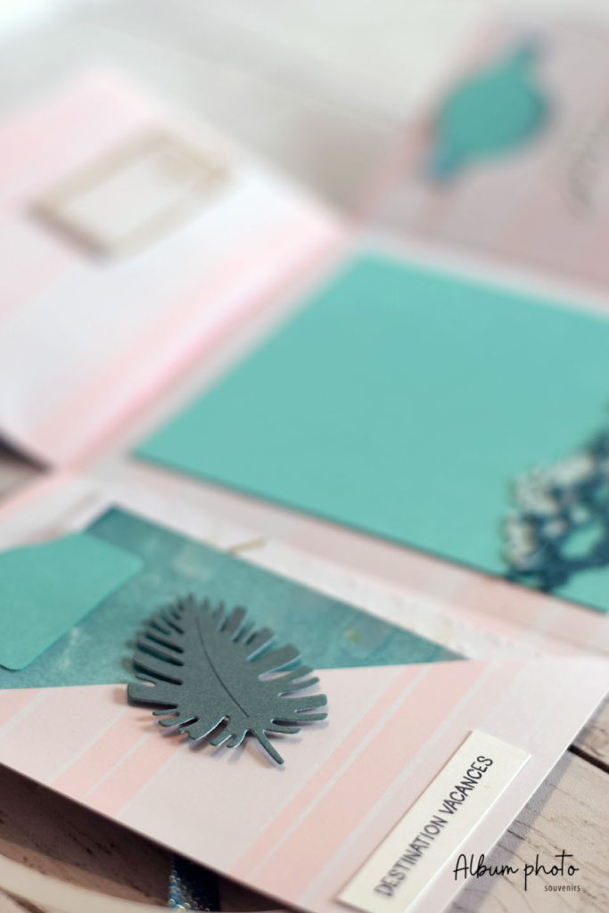 mini album en croix complètement fermé vue extérieure