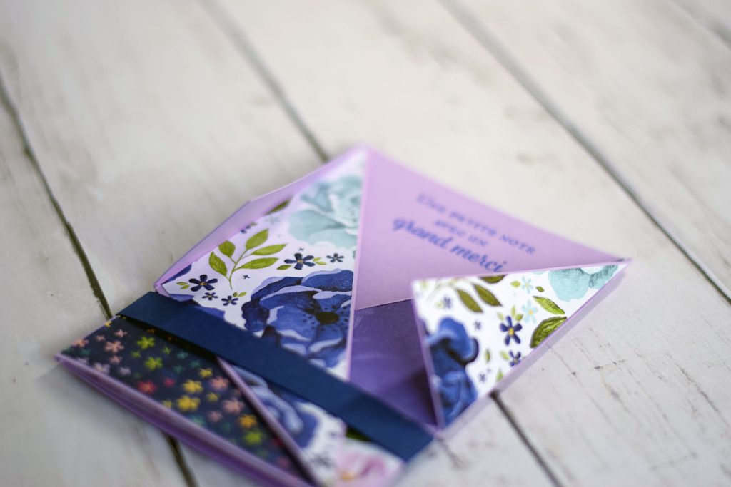 carte trois plis et papier à motif 5