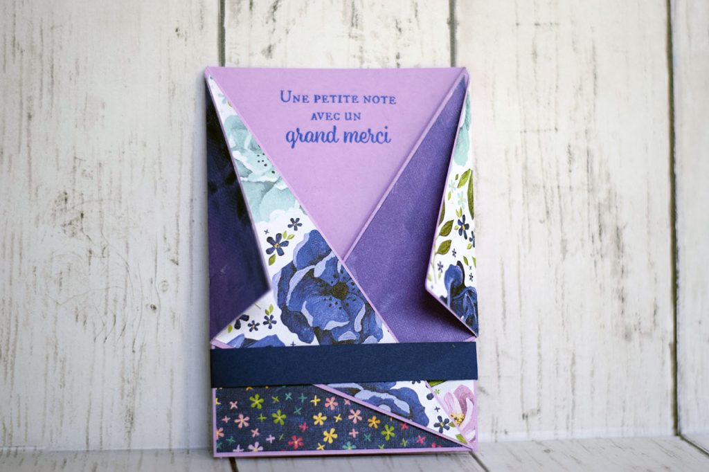 carte trois plis et papier à motif 7