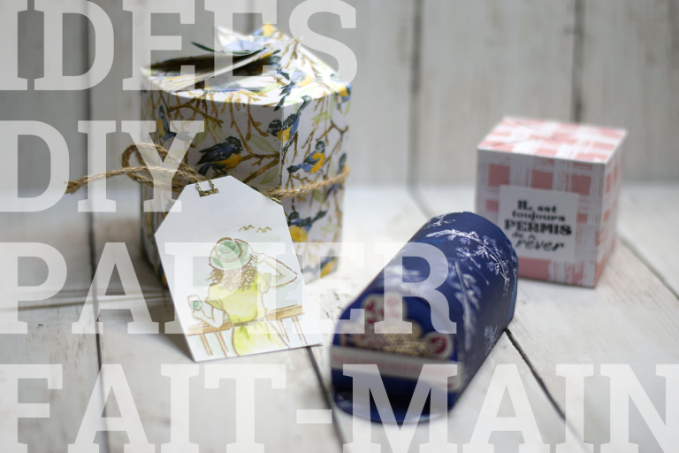 des idees DIY des boîtes pour Noël