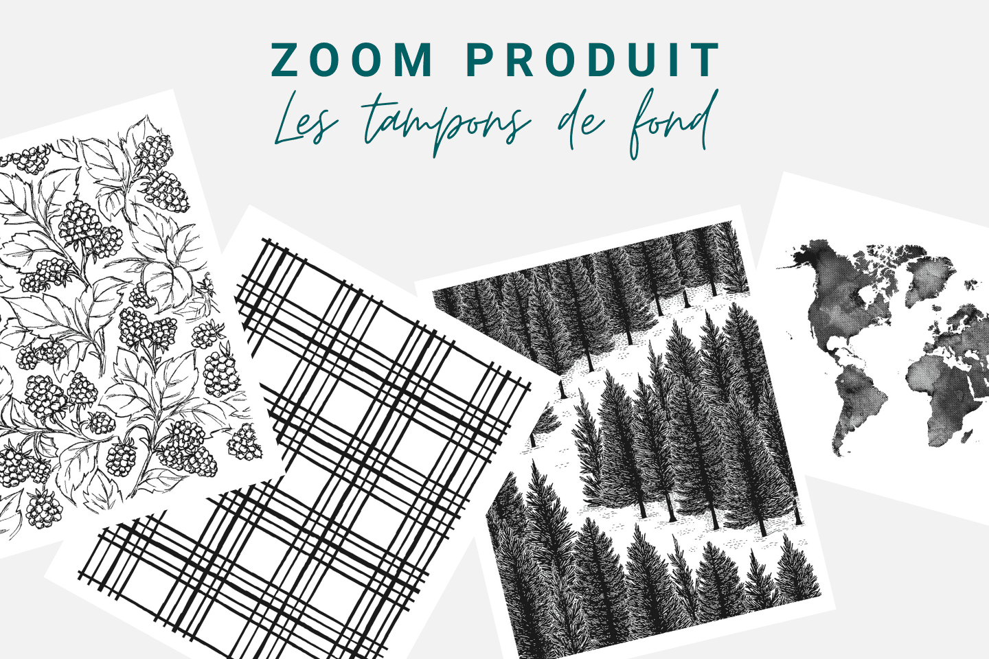 Les tampons de fond ou d’arrière plan