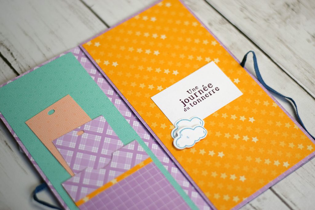 mini album tag et tortue les joies de la pluie 4