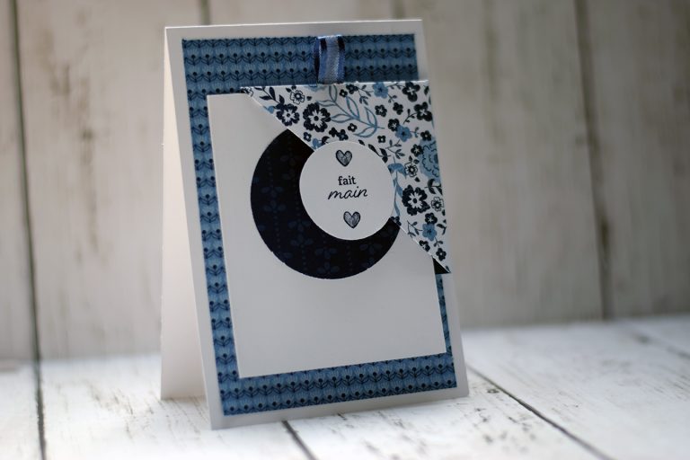 Carte marque page en coin 