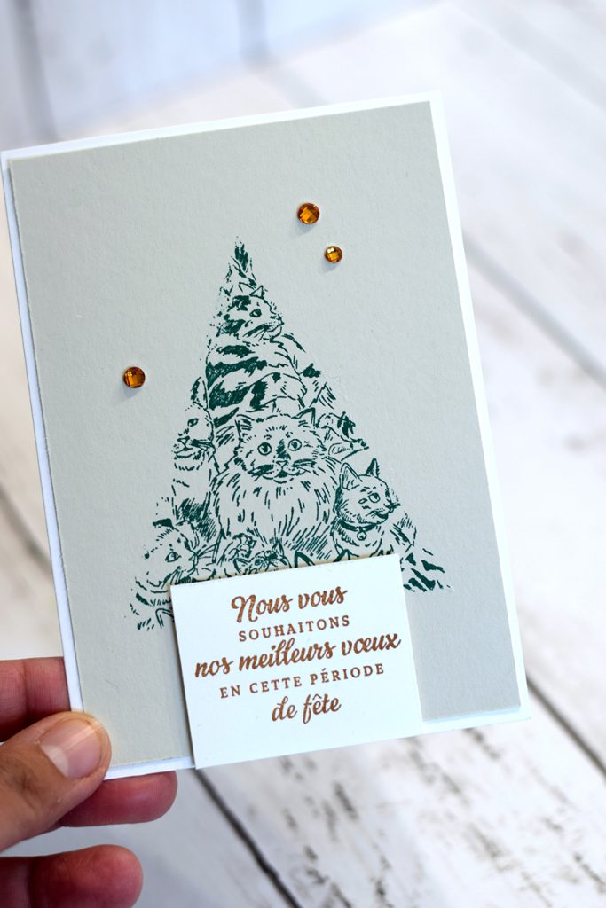 carte faite main pour souhaiter la bonne annee et le nouvel an 1