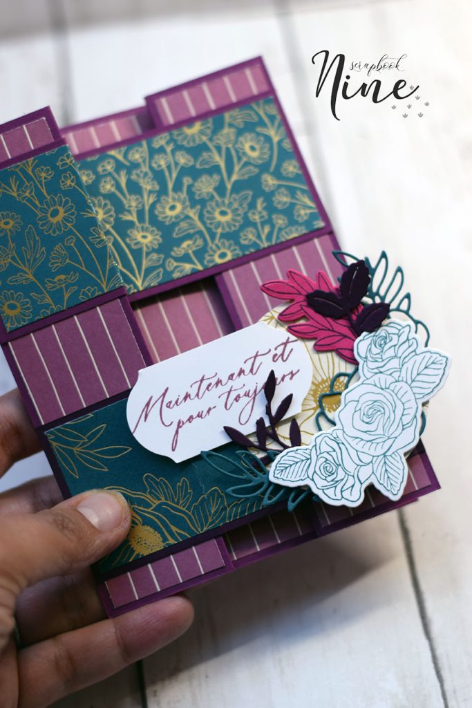 carte popup pliage casse tête papier toujours lamour 1