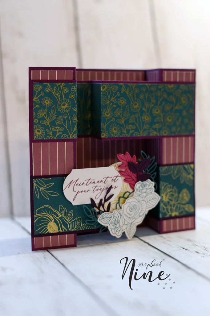 carte popup pliage casse tête papier toujours lamour 5