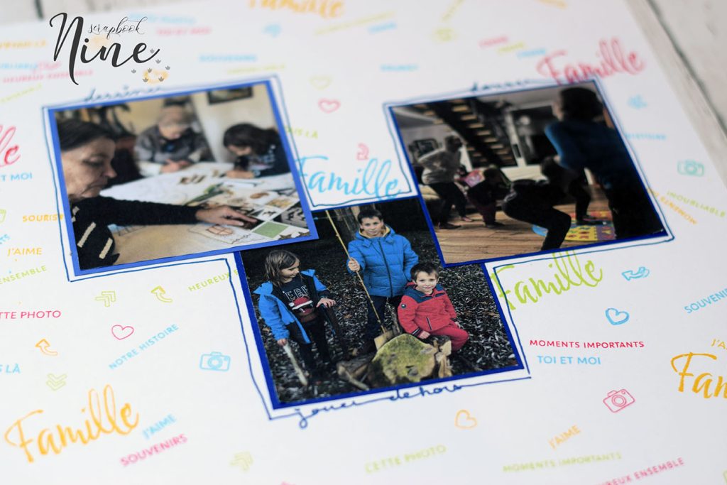 page scrapbooking project life vie de famille 2