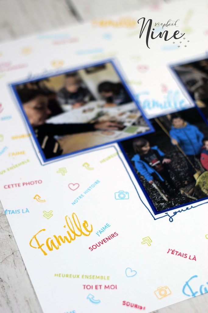 page scrapbooking project life vie de famille 3