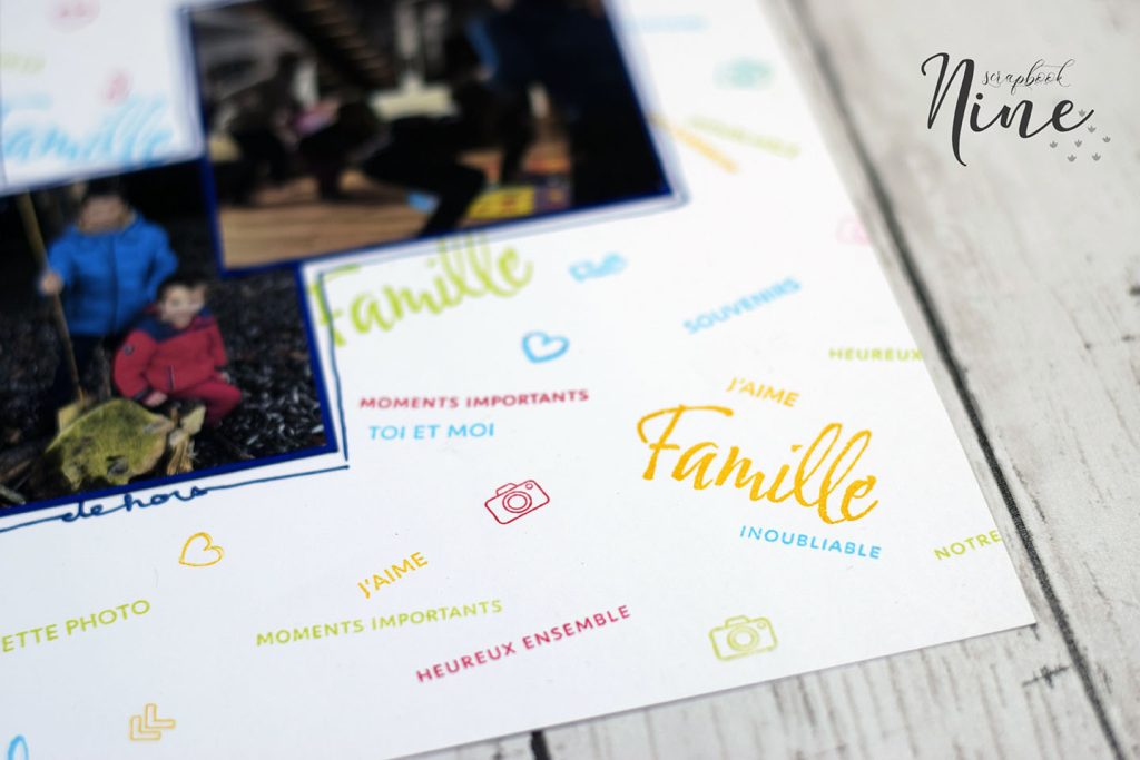 page scrapbooking project life vie de famille 4