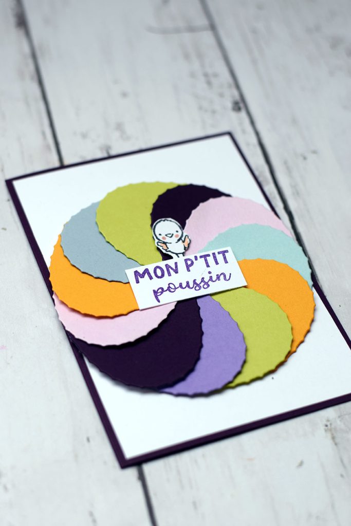 Petit poussin carterie DIy