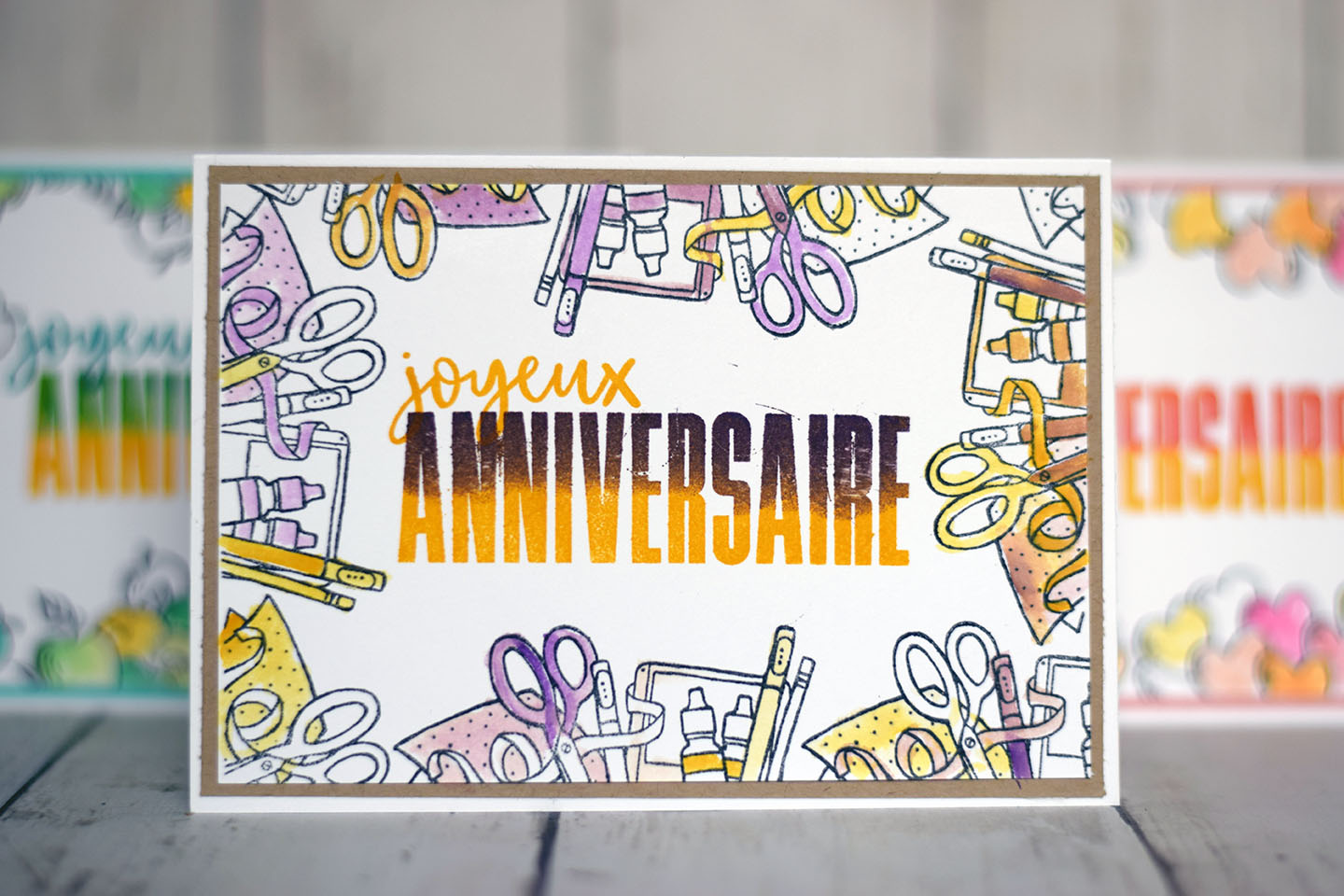 Carte d’anniversaire maison : les bases pour débuter