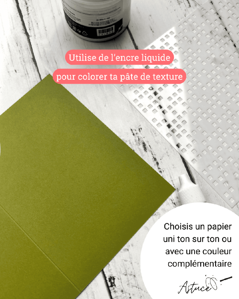 teinter la pate de texture 1