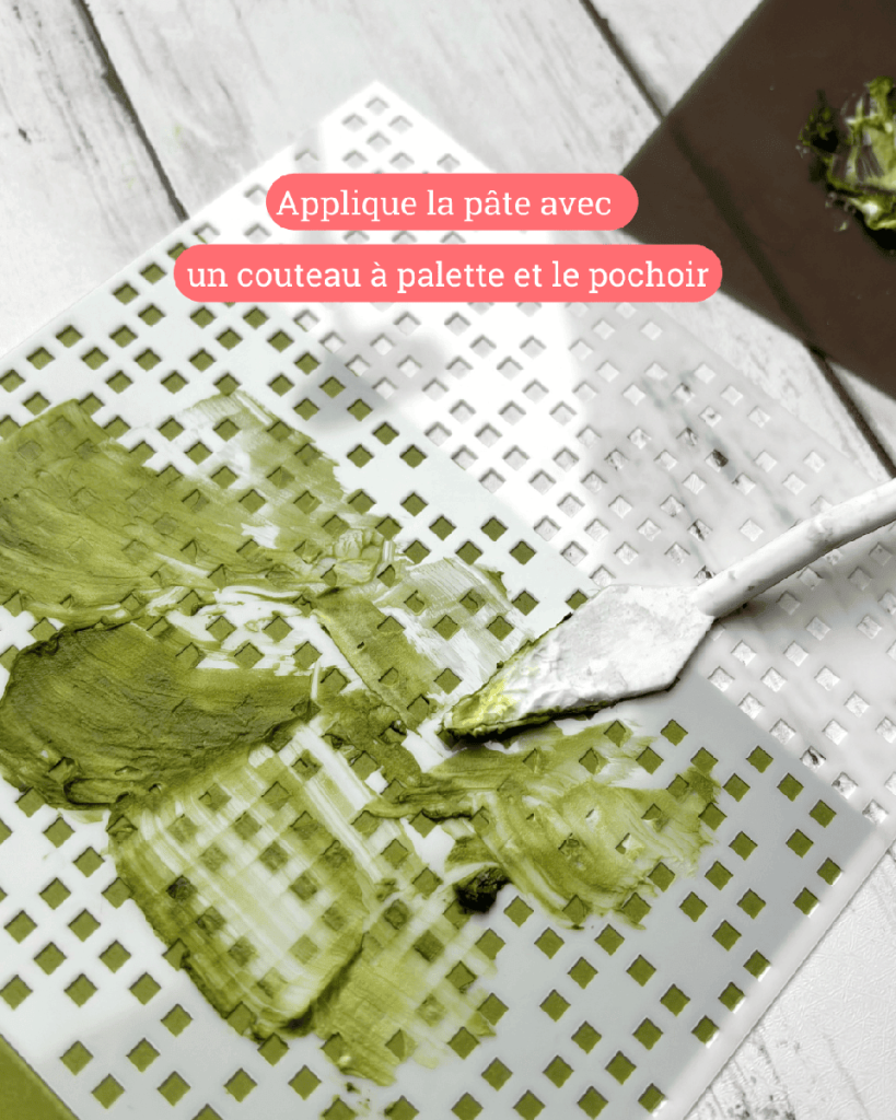 teinter la pate de texture 3
