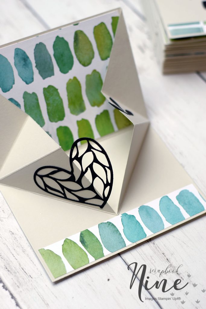 carte popup pli symetrique bien beige 4