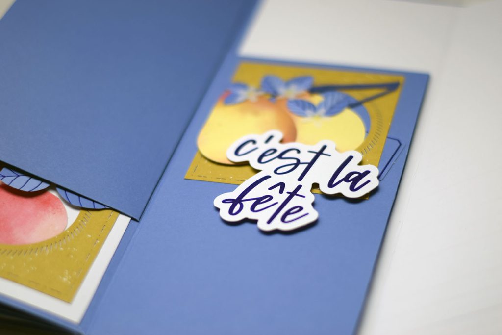 Mini-album enveloppe personnalisé prénoms amis avec photos anniversaire DIY