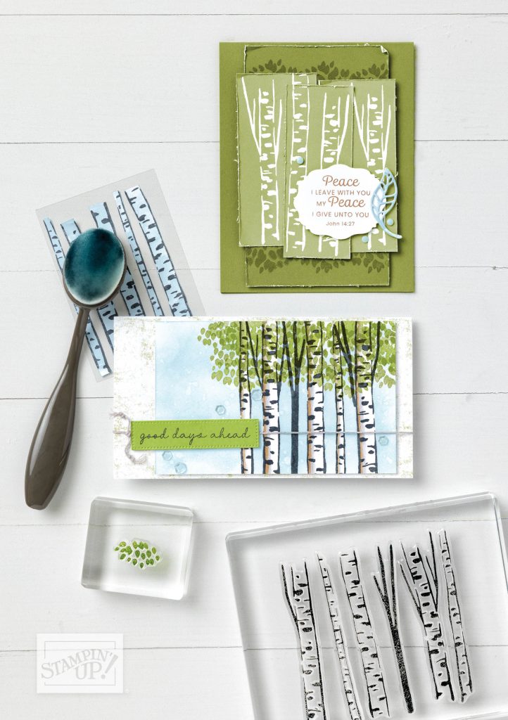 Création d'un ciel d'été avec la brosse pour scrapbooking