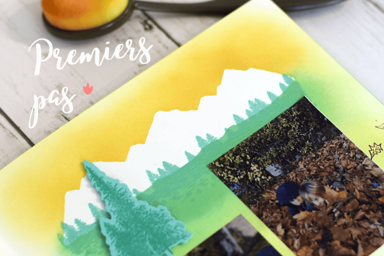 Premier pas commencer le scrapbooking