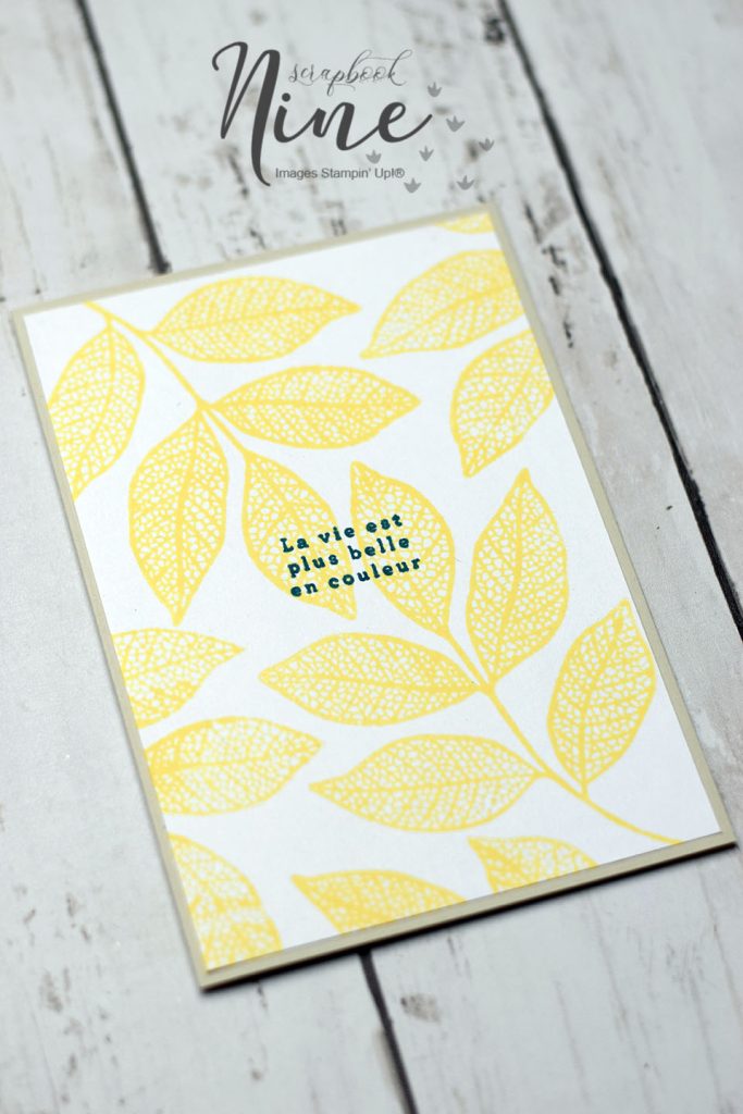 carte estival couleur fraiche et tamponnge simple plioir hybride 7